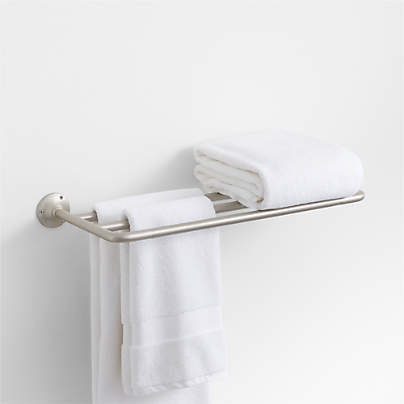 Command™ Bath Satin Nickel Toilet Paper Holder, 1 Toilet Paper