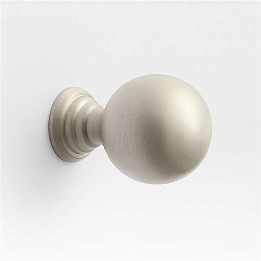 Classic Sphere Brushed Brass Cabinet Knob