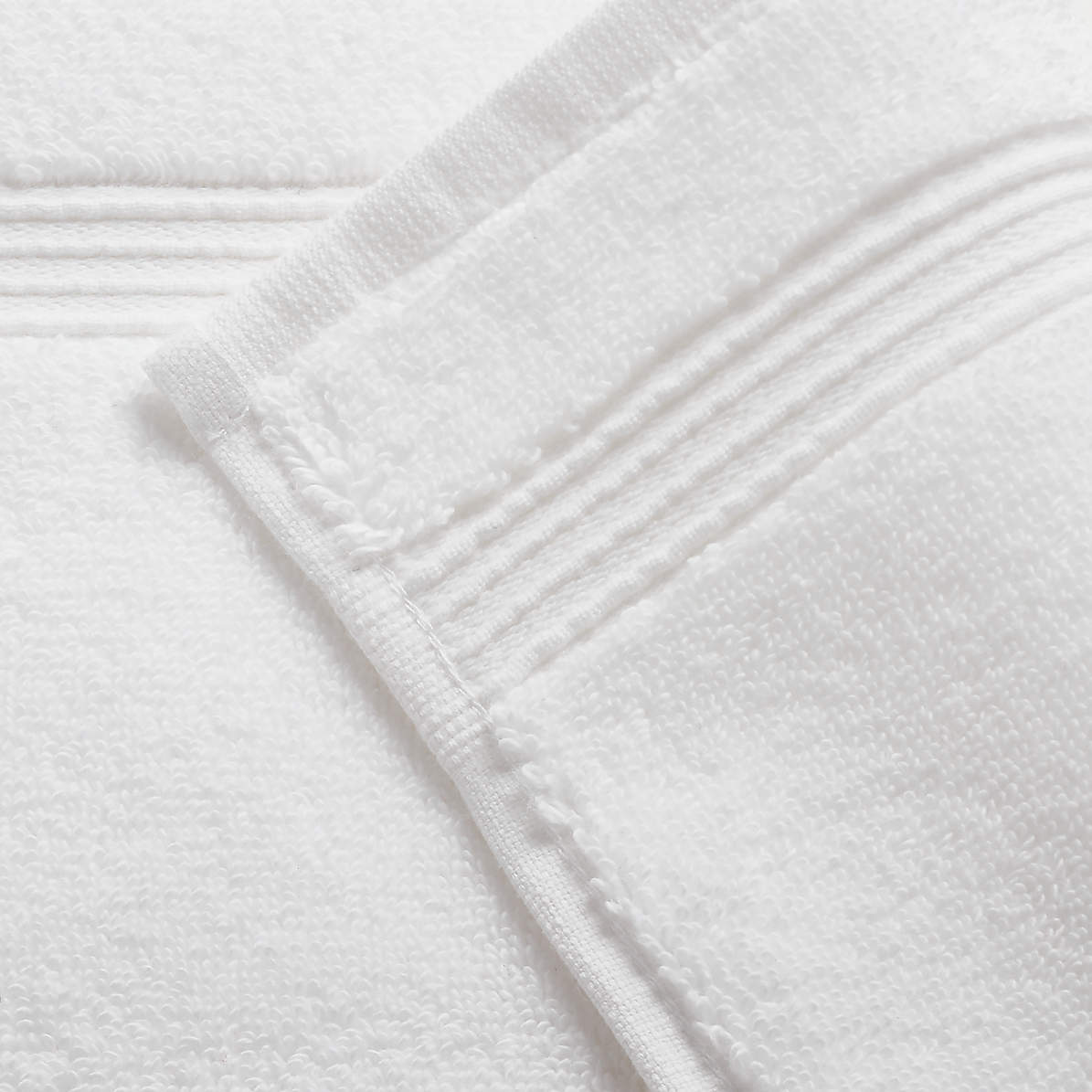 Parachute Soft Rib Hand Towel - White