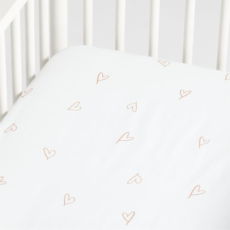Stay Cool Flora Organic Cotton Baby Crib Fitted Sheet