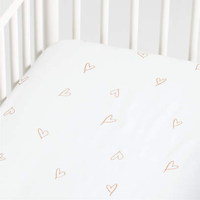 Crate and barrel cheap crib sheets