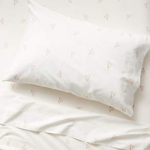 Pottery barn outlet heart sheets