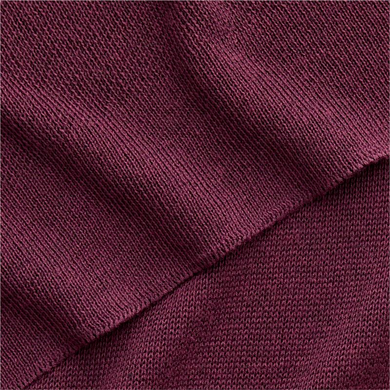 Calda Chantilly 70"x55" Deep Burgundy Throw Blanket - image 3 of 5