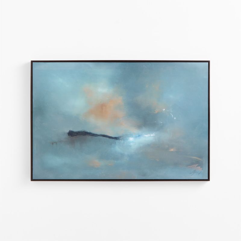"Cloud Meetings" by Lindsay Browning 50.5" x 34" Framed Wall Art Print - image 1 of 4