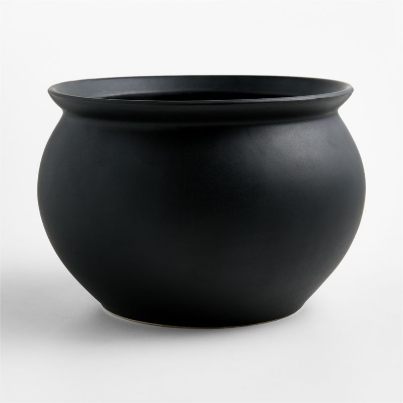 Viewing product image Large Cauldron Halloween Ceramic Serving Bowl - image 1 of 9