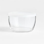 Clear Glass Bowl with Lid