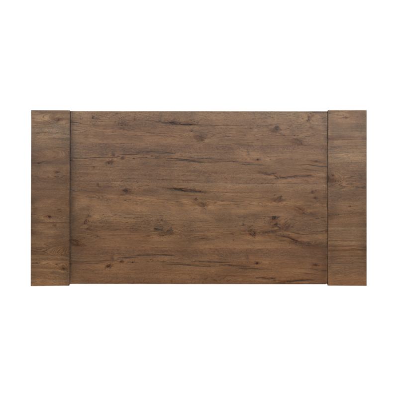 Cleave Brown Oak Wood 60" Rectangular Coffee Table