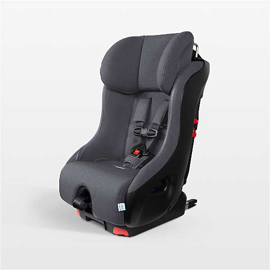 Clek Foonf Edge Blue Ziip Flame Retardant Free Convertible Baby Car Seat