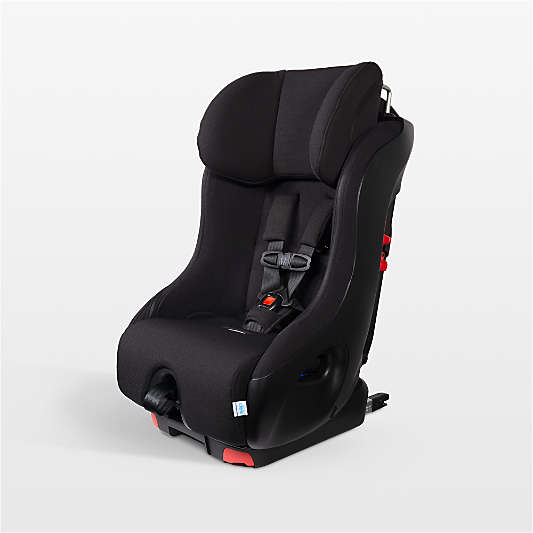 Clek Foonf Railroad Black Ziip Flame Retardant Free Convertible Baby Car Seat