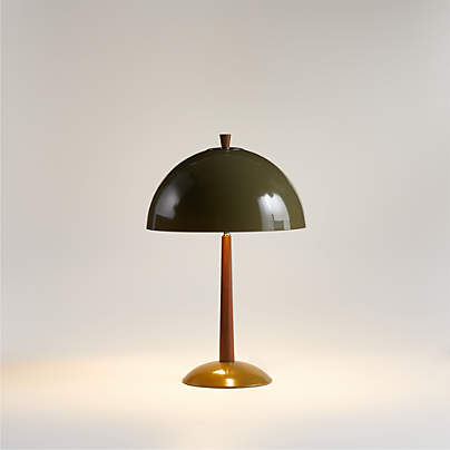 Clem Light Green Metal Table Lamp 19.68"