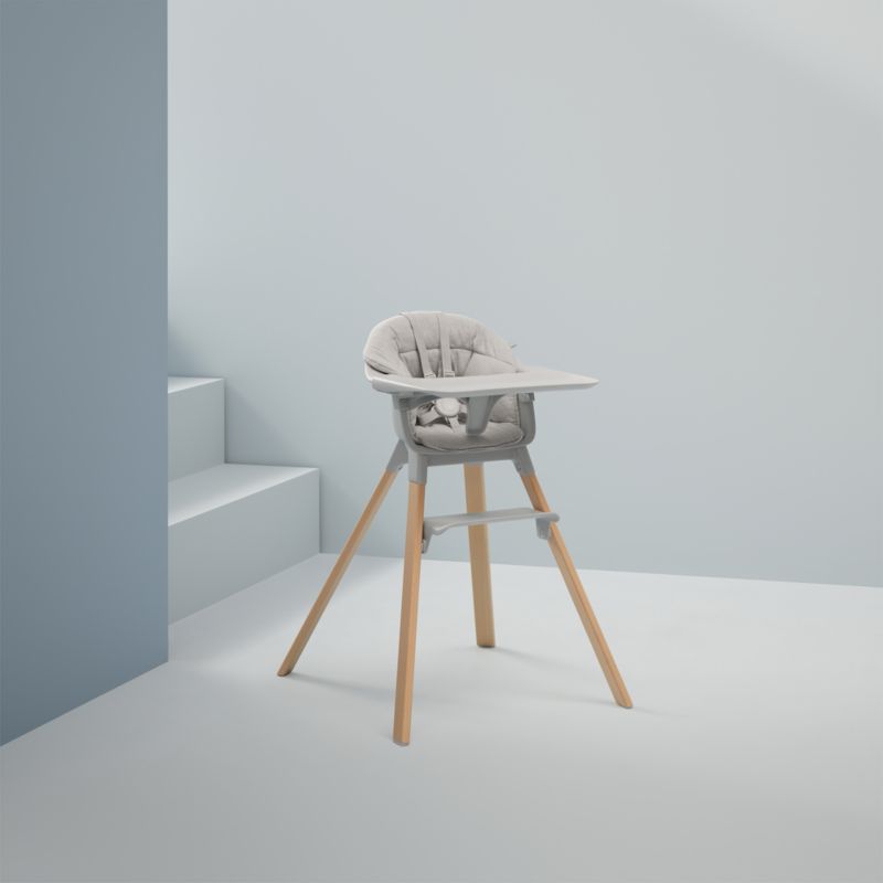 Stokke Clikk Nordic Grey Classic High Chair Cushion - image 1 of 3