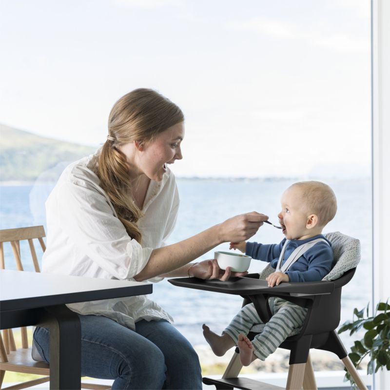 Stokke Clikk Black/Natural Baby High Chair with Adjustable Footrest - image 1 of 8