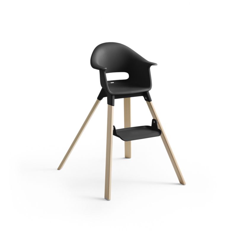 Stokke Clikk Black/Natural Baby High Chair with Adjustable Footrest - image 7 of 8