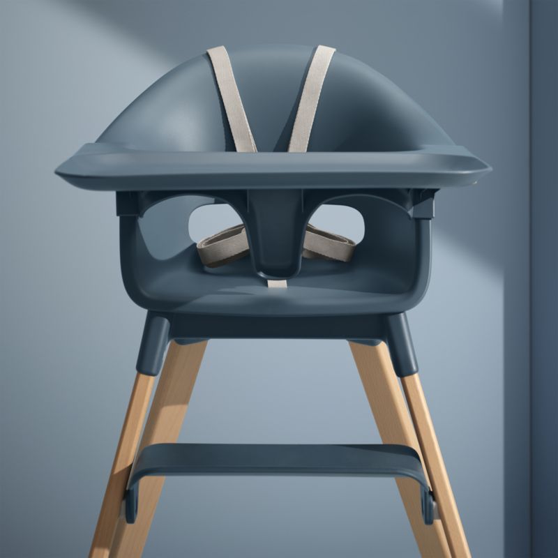 Stokke ® Clikk ™ Blue Fjord Baby High Chair with Adjustable Footrest - image 3 of 8