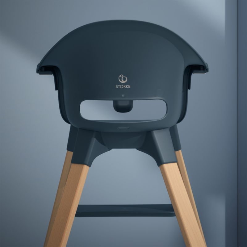 Stokke ® Clikk ™ Blue Fjord Baby High Chair with Adjustable Footrest - image 6 of 8