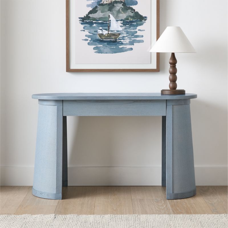 Collector's 50" Light Blue Kids Desk by Jeremiah Brent - image 2 of 8