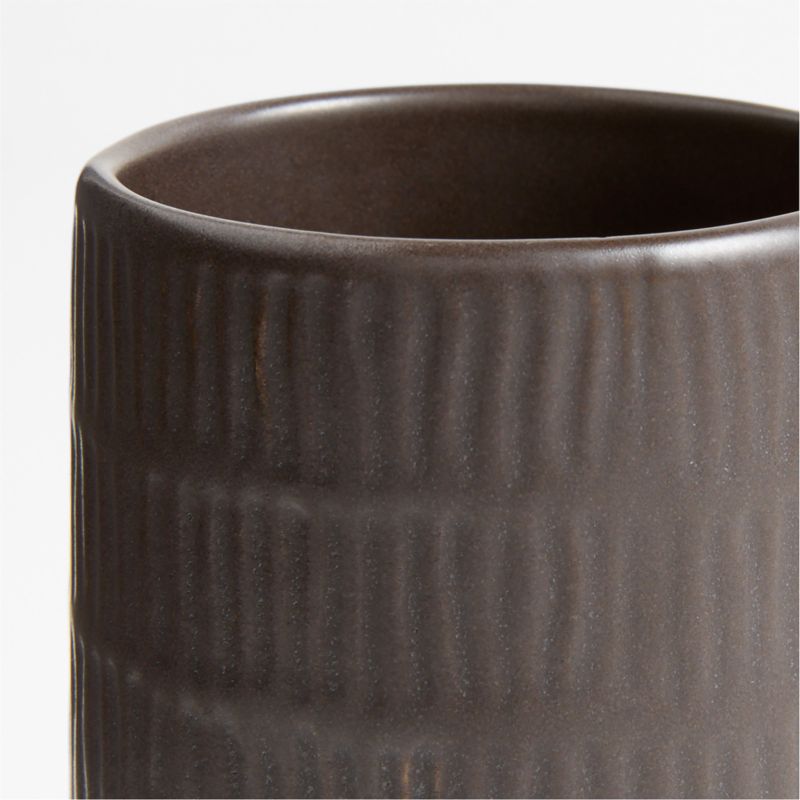 Clean by Crate Driftwood Ceramic Dish Brush Holder - image 2 of 3