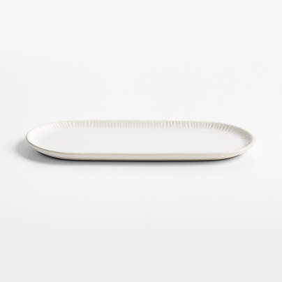 Clean by Crate Ivory Ceramic Sink Caddy Tray