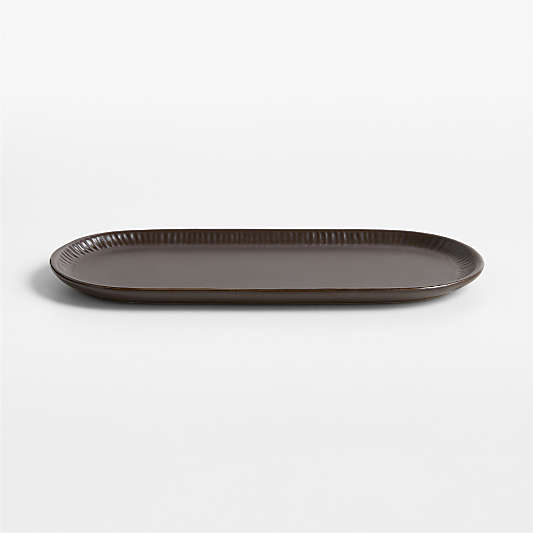 Clean by Crate Driftwood Ceramic Sink Caddy Tray