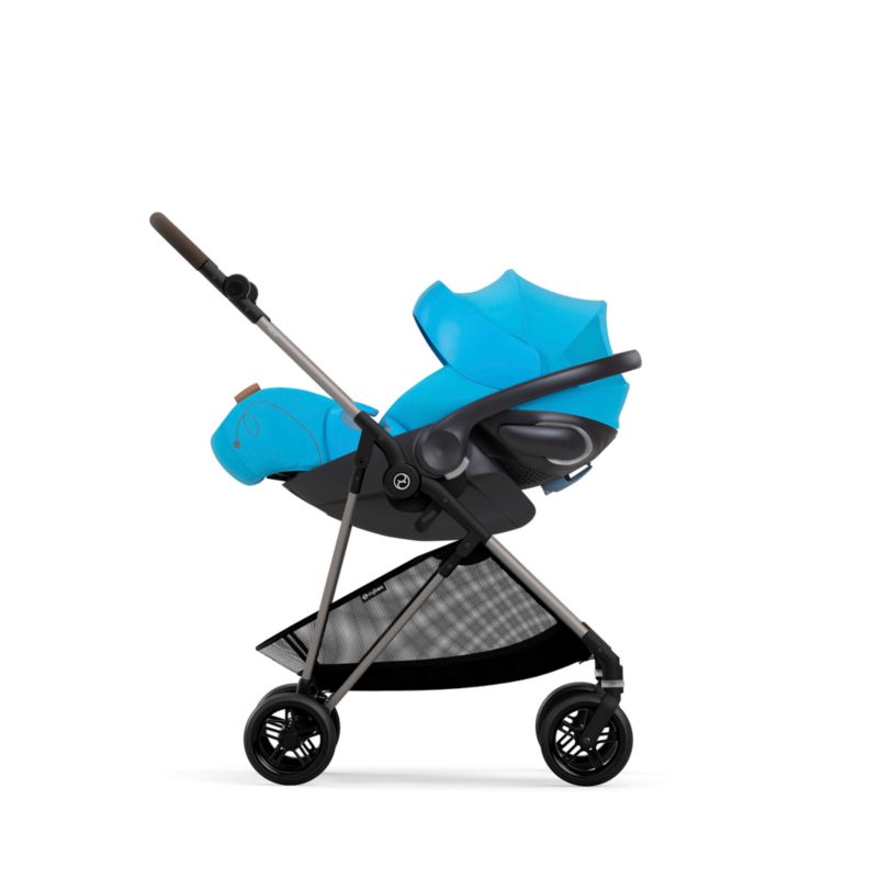 CYBEX Cloud G Lux Beach Blue Comfort Extend Infant Car Seat - image 6 of 12