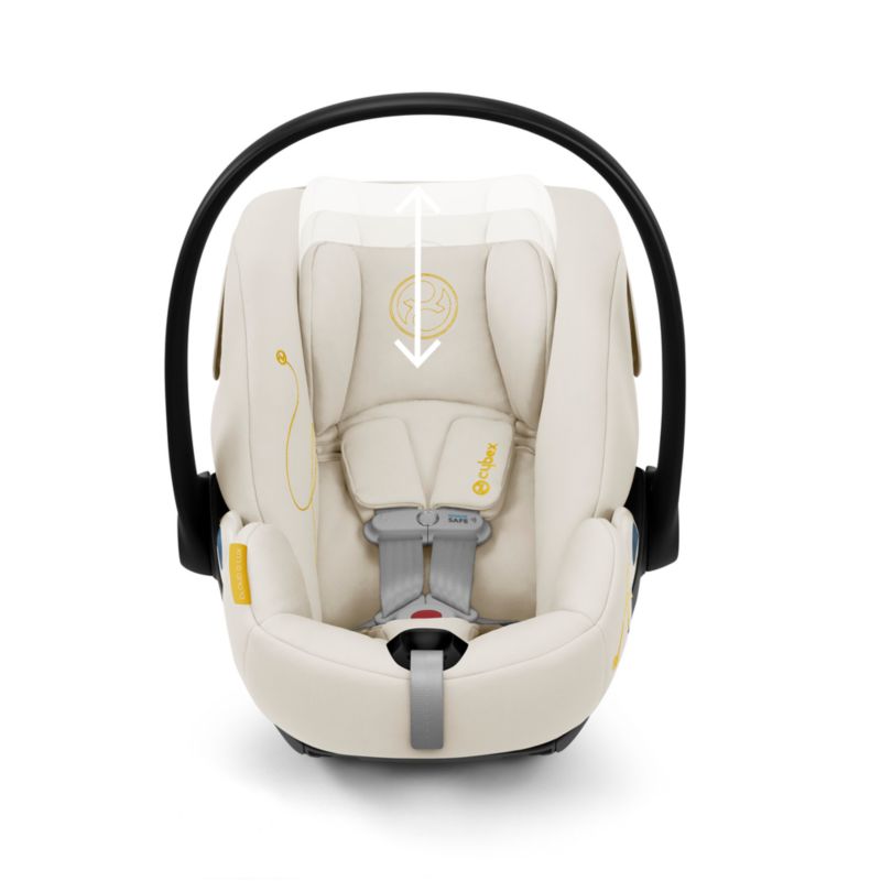 CYBEX Cloud G Lux Seashell Beige Comfort Extend Infant Car Seat - image 4 of 12