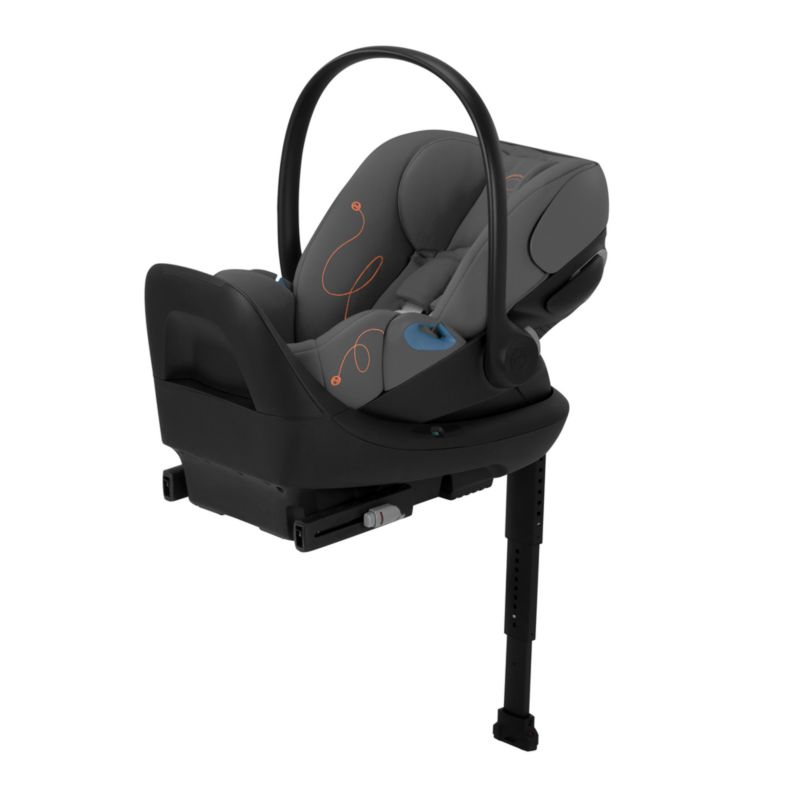 CYBEX Cloud G Lux Lava Grey Comfort Extend Infant Car Seat - image 5 of 11