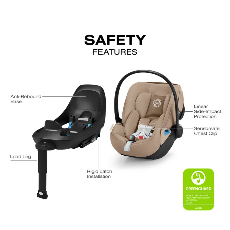 Cybex Cloud G Pro Almond Beige Comfort Extend Infant Car Seat - image 6 of 10