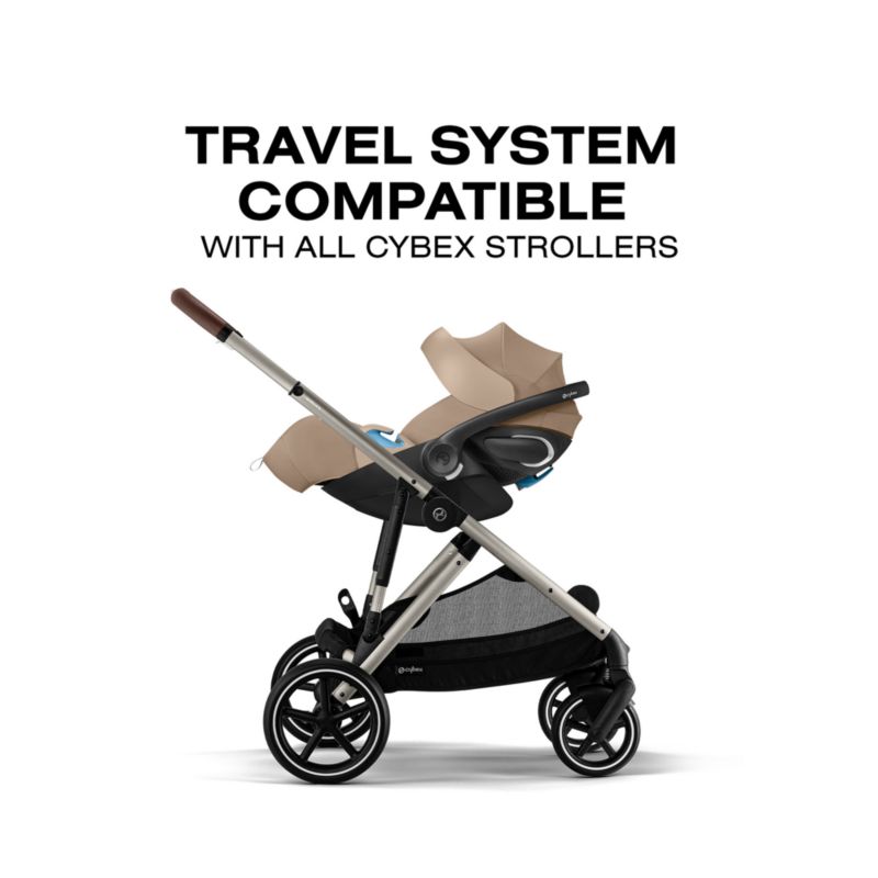 Cybex Cloud G Pro Almond Beige Comfort Extend Infant Car Seat - image 9 of 10