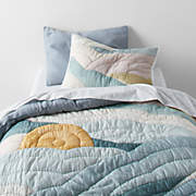 Wheely Cool Embroidered Kids Twin Quilt