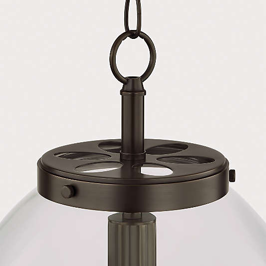 Clovelly Bronze Pendant Large