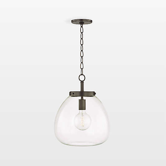 Clovelly Bronze Pendant Large