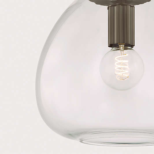 Clovelly Bronze Pendant Small