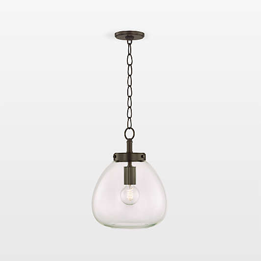 Clovelly Bronze Pendant Small