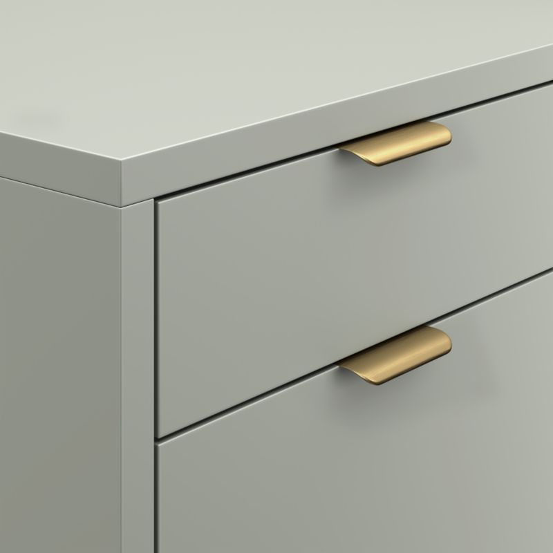 Classic 48" Green Wood 3-Drawer Kids Desk - image 9 of 11