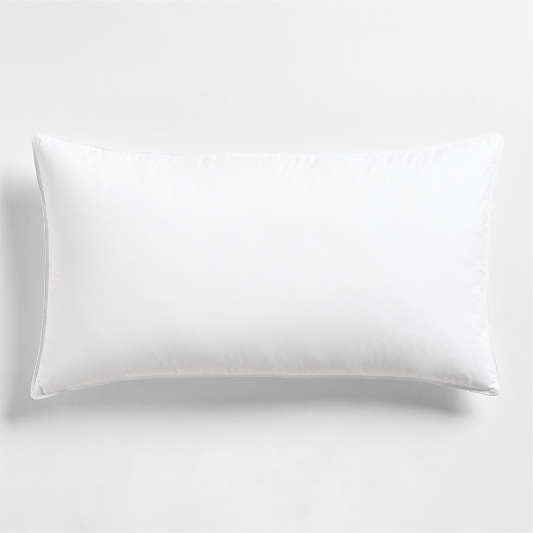 Classic Organic Cotton Down Feather King Bed Pillow
