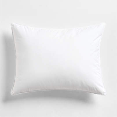 Classic Organic Cotton Down Feather Standard Bed Pillow