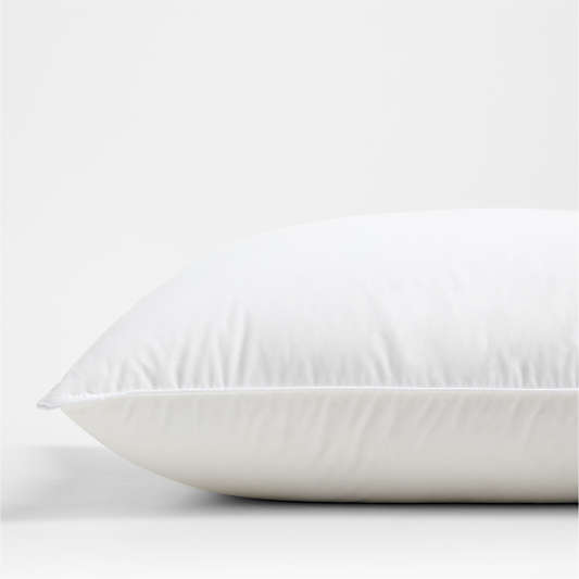 Classic Organic Cotton Down Feather King Bed Pillow