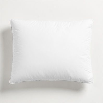 View Classic Organic Cotton Down Feather Standard Side Sleeper Bed Pillow details