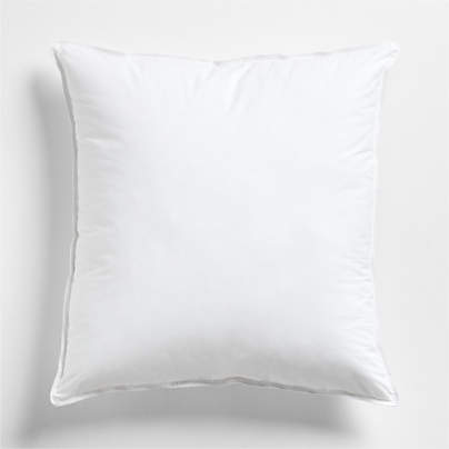 Classic Organic Cotton Down-Alternative Medium Euro Bed Pillow
