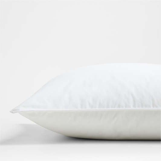 Classic Organic Cotton Down-Alternative Medium Euro Bed Pillow