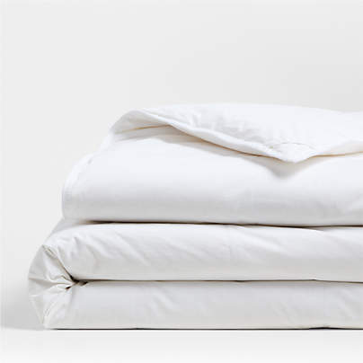 Classic Organic Cotton Lightweight Down Twin Duvet Insert