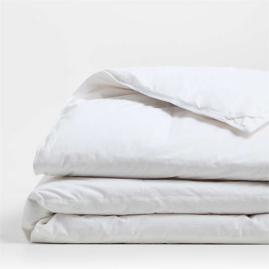 Classic Organic Cotton Medium Weight Down Full/Queen Duvet Insert