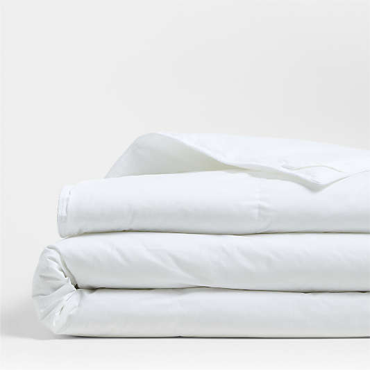 Classic Organic Cotton Down-Alternative Lightweight Full/Queen Duvet Insert