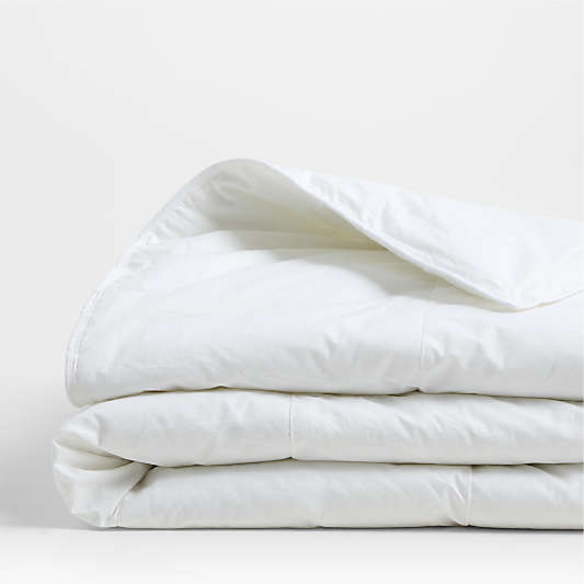 Classic Organic Cotton Down-Alternative Medium Weight Full/Queen Duvet Insert