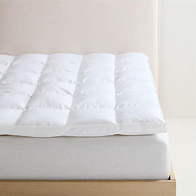 Classic Organic Cotton Down-Alternative Fiber King Matteress Topper