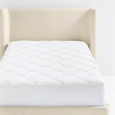 Classic Organic Cotton Queen Mattress Pad