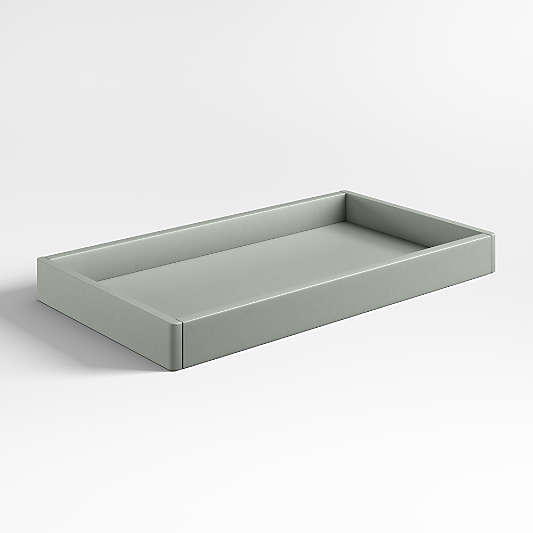 Classic Laurel Green Baby Changing Table Topper