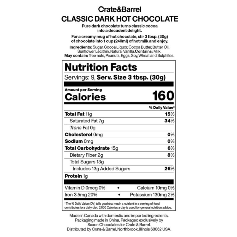 Classic Dark Hot Chocolate Mix - image 1 of 4