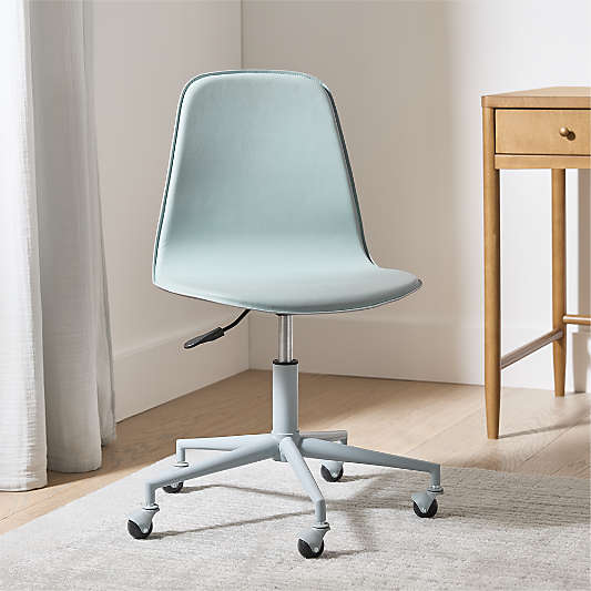 Class Act Mist Blue Adjustable Kids Desk Chair