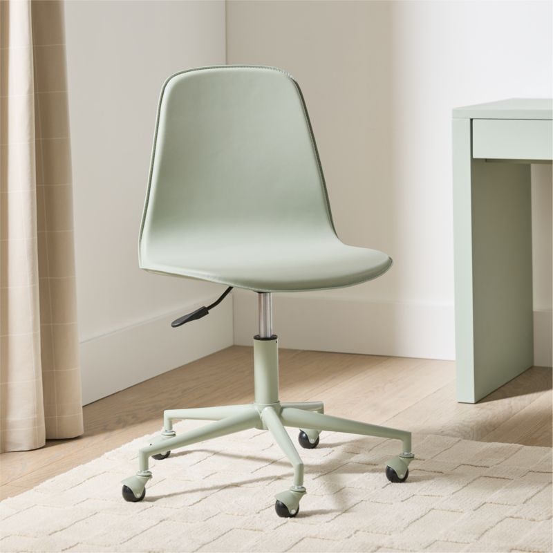 Class Act Sage Green Adjustable Kids Desk Chair - image 2 of 13